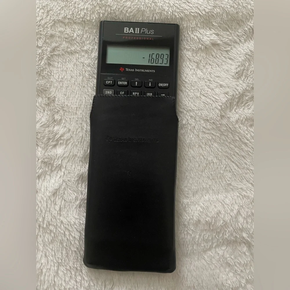 Texas Instruments® BA II Plus Professional Calculator - Picture 6 of 6